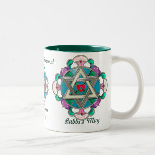 Garden Star (Personalised Mug) Two-Tone Coffee Mug