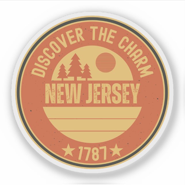 Garden State NJ - New Jersey Gift (Front)