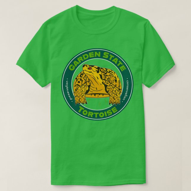 Garden State Tortoise Eastern Box turtle T-Shirt (Design Front)