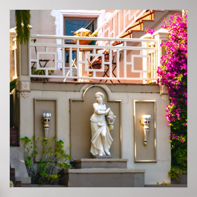 Garden Statue Poster (Front)