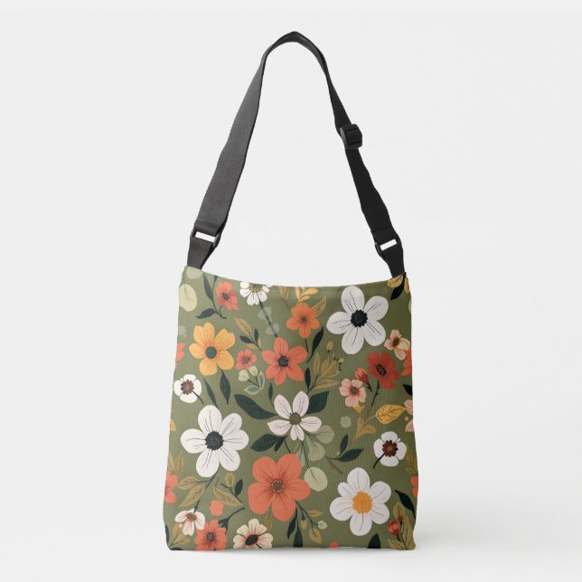 Garden Stroll Crossbody Bag (Front)