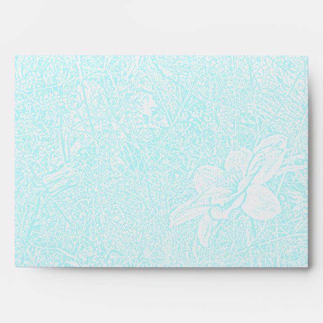Garden - Subtle Cyan Envelopes (Front)