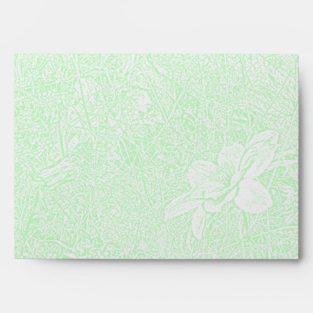 Garden - Subtle Green Envelopes (Front)