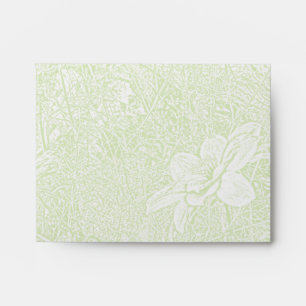 Garden - Subtle Martian Green Envelope