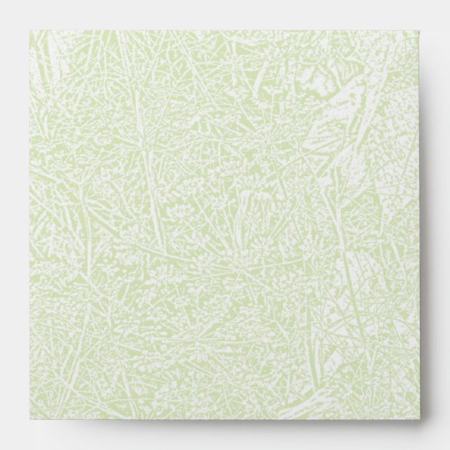 Garden - Subtle Martian Green Envelope (Front)