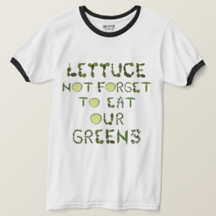 Garden T-shirt - a reminder to eat your greens!