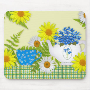 Garden Tea Mousepad
