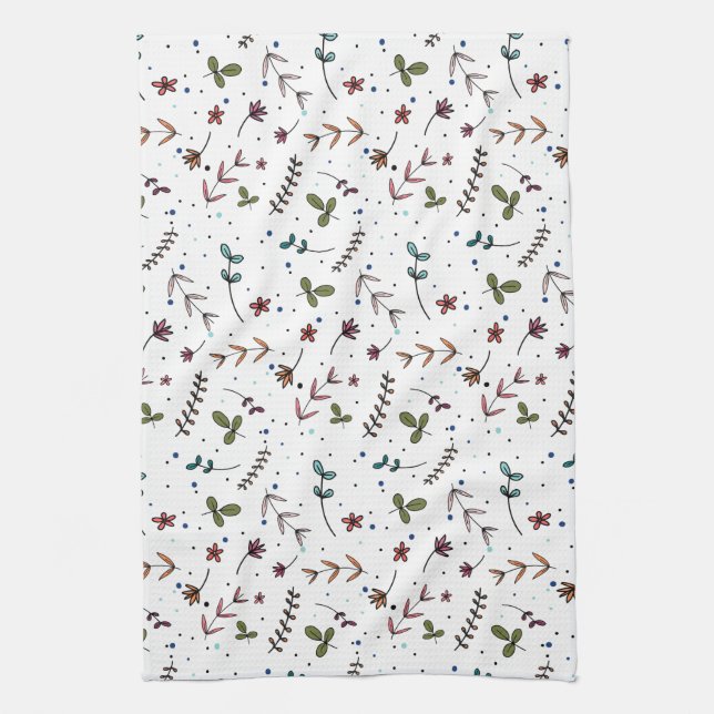 Garden Tea Towel (Vertical)
