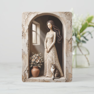 Garden Threshold Greeting Card Quiet Studio