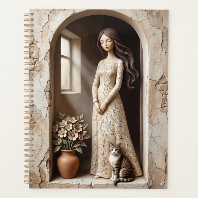  Garden Threshold Journal Quiet Studio Planner (Front)