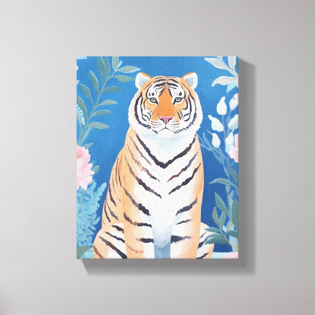 Garden Tiger Canvas Print (Front)