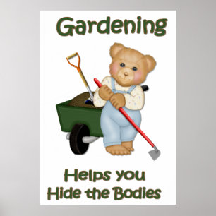 Garden Tips #2 - Hide Bodies Poster