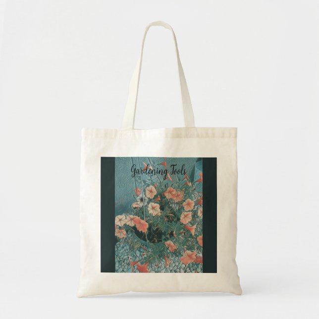 Garden Tool Tote Bag (Front)