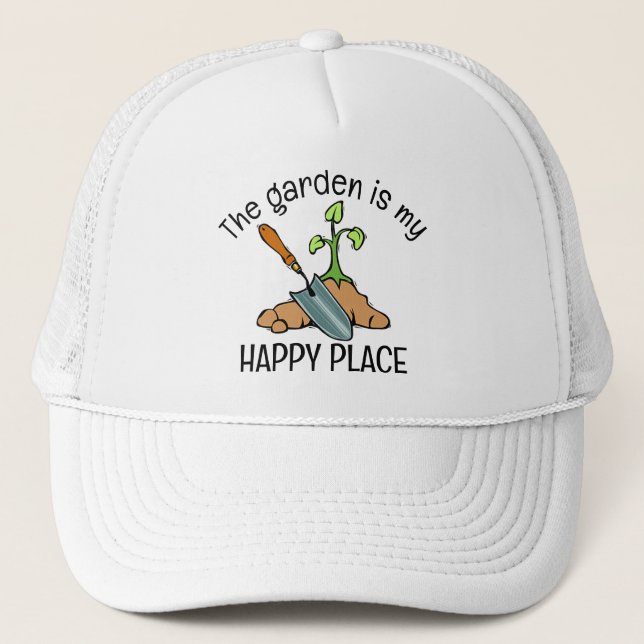 Garden Tools Design Hat (Front)