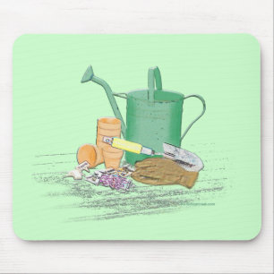 Garden Tools Garden Art Mouse Mat
