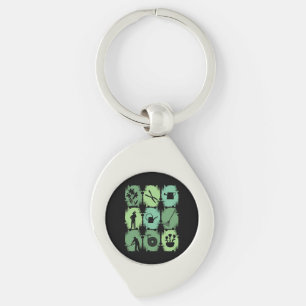 Garden Tools Gardener Key Ring
