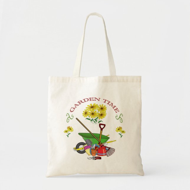 Garden Tote Bag (Front)