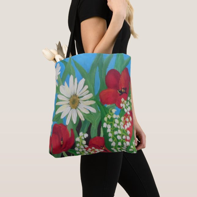 Garden Tote Bag (Close Up)