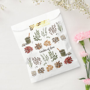 Garden Treasures Gift Seed and Herbs Favour  Bags