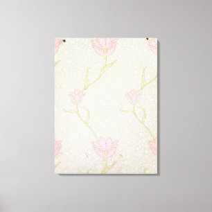 'Garden Tulip' wallpaper design, 1885 Canvas Print