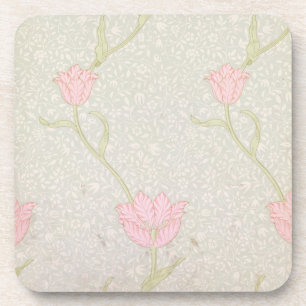 'Garden Tulip' wallpaper design, 1885 Coaster