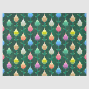 garden tulips tissue paper