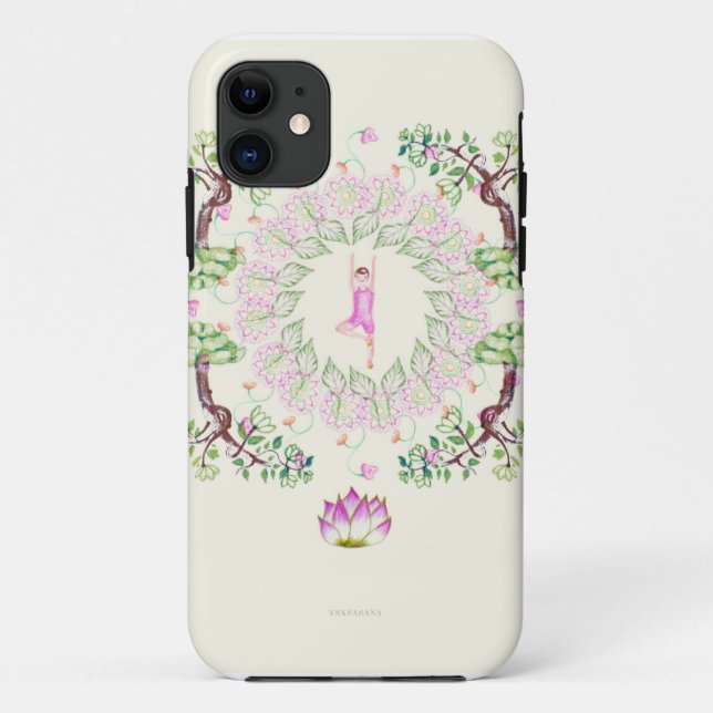 Garden VI yoga Case-Mate iPhone Case (Back)