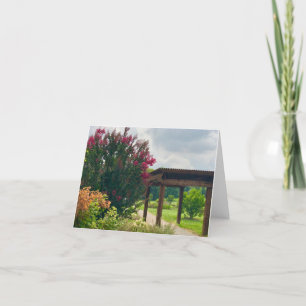 Garden View Notecard