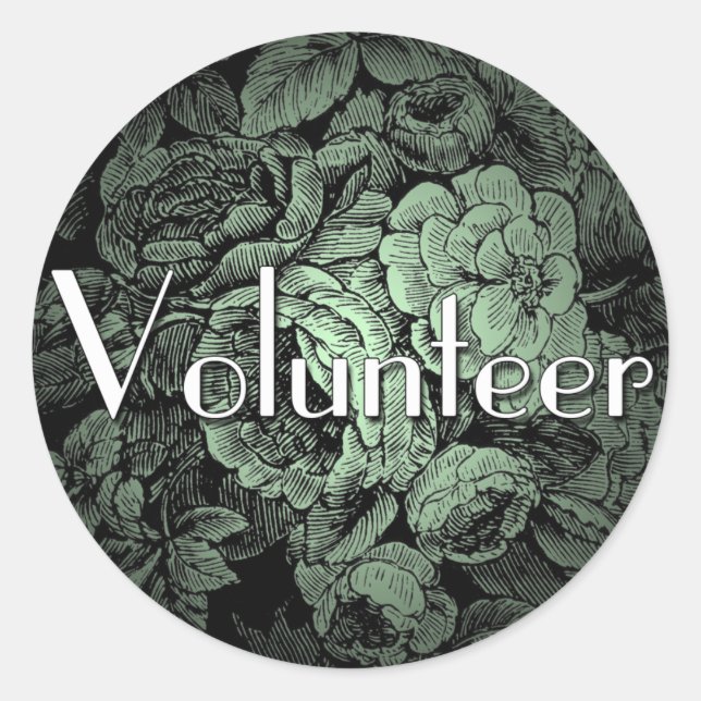 Garden Volunteer Stickers (Front)