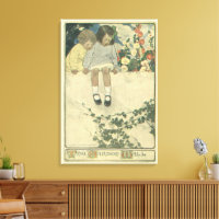 Garden Wall Jessie Willcox Smith, Vintage Children