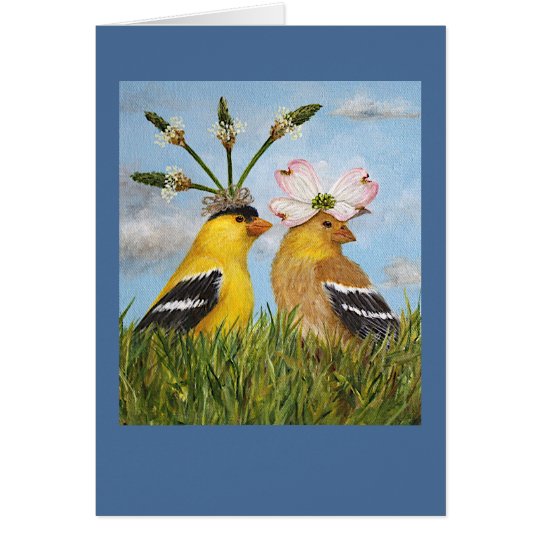 Garden Wedding Card
