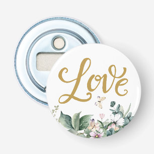 Garden Wedding Favour Magnet Bottle Opener