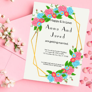 Garden Wedding Invitation