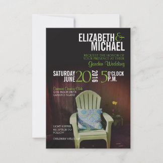 Garden Wedding Invitation