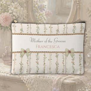 Garden Wedding Mother of the Groom Cosmetic Bag