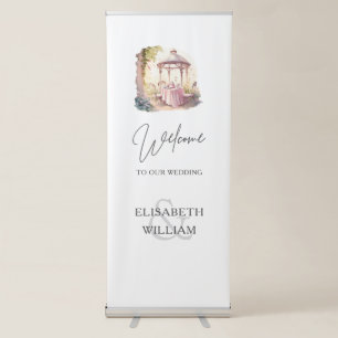 Garden Wedding Welcome Sign