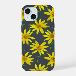 Garden Yellow Wildflower on any Colour iPhone 15 Case
