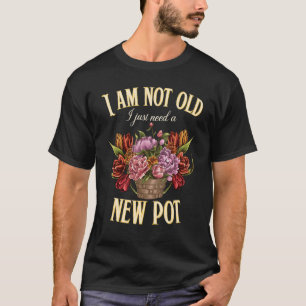 Gardener 50th & 60th Birthday Celebration Flower P T-Shirt