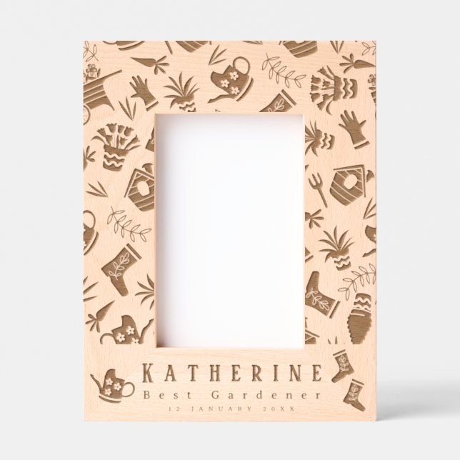 Gardener  etched frames (Front)