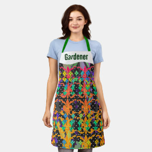 Gardener Floral Flower  Apron