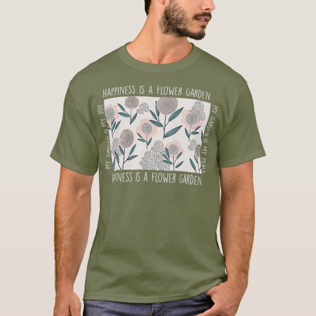 Gardener Florist Garden Gardening Floristry Gift T-Shirt (Front)