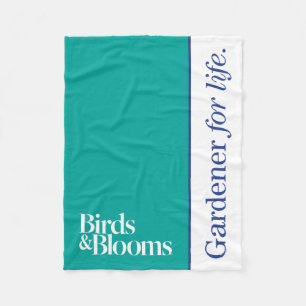Gardener for Life Fleece Blanket