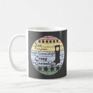 Gardener, Garden Lady, Gummy boots Princess Coffee Mug