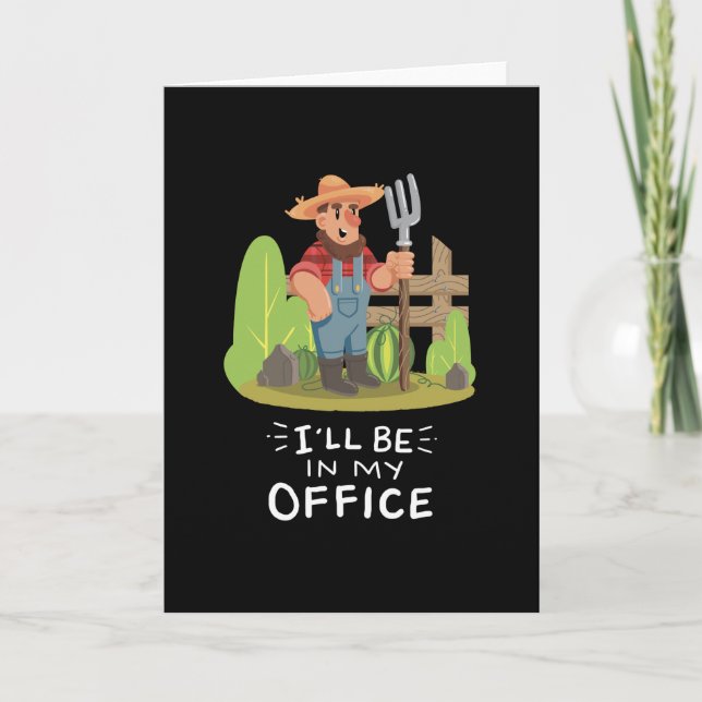 Gardener Gardening Gift Card (Front)