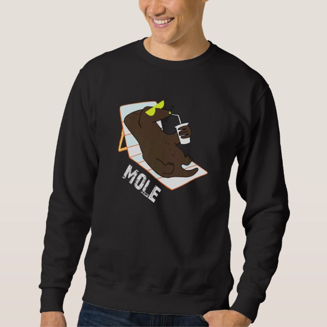 Gardener Gardening Mole Sweatshirt (Front)