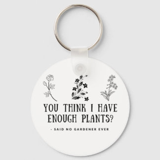Gardener, Gardening, Plant Lover, Gifts for Garden Key Ring