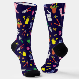 Gardener Horticulturist Botanist Gardening Tools Socks