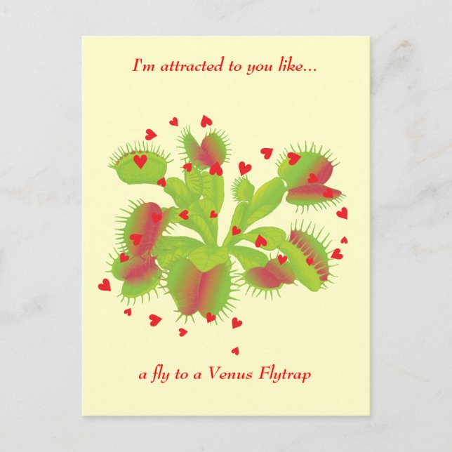 Gardener in Love Postcard (Front)