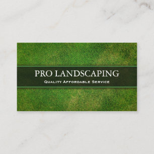 Gardener / Landscaping Business Card