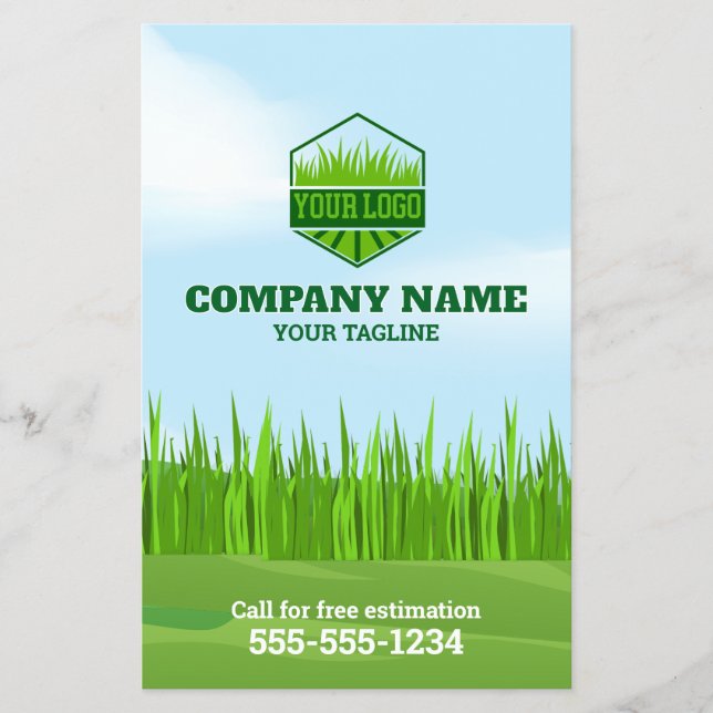Gardener Lawn Care and Maintenance Flyer (Front)